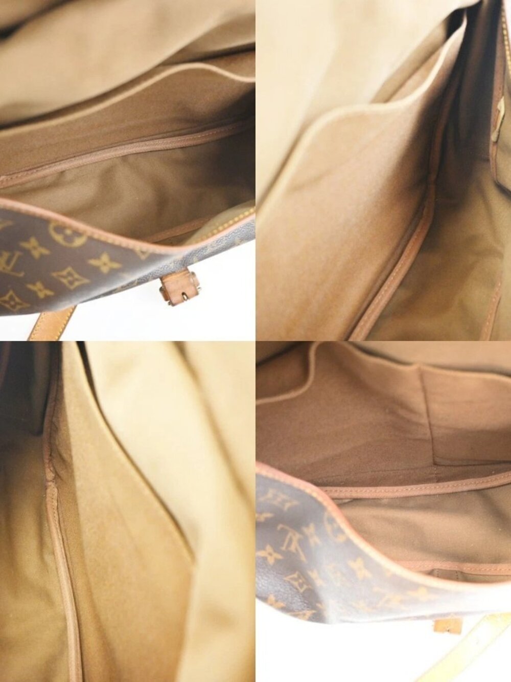 LOUIS VUITTON Saumur 35 Shoulder Bag Monogram Leather BN France M42254 88CA793 - Picture 12 of 16